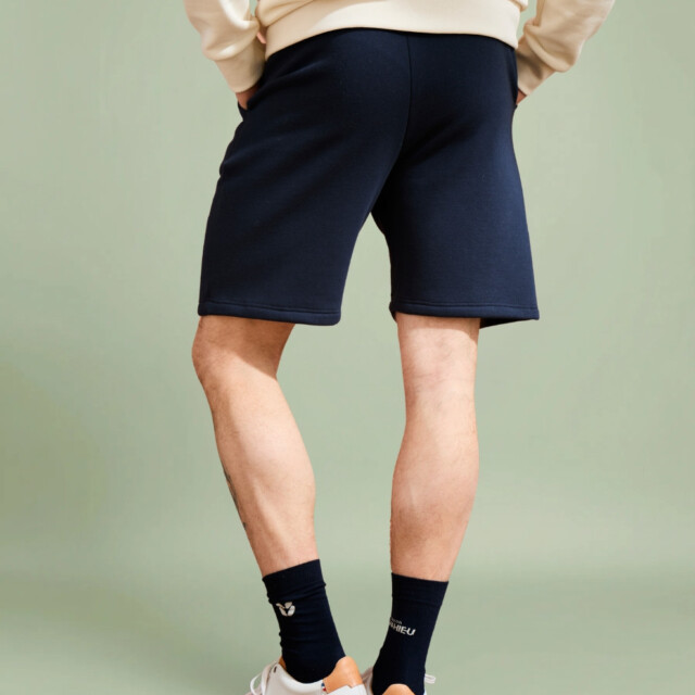 Lemahieu - Short molleton - Marine