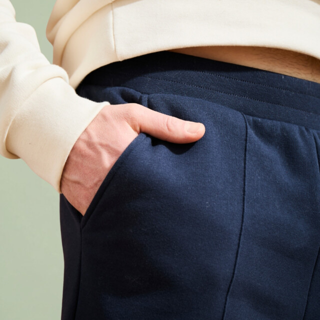 Lemahieu - Short molleton - Marine