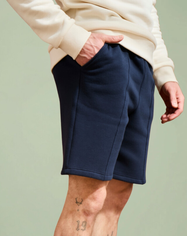 Maison Lemahieu - Short molleton – Marine