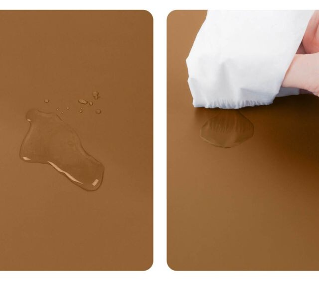 Lavoisier Maroquinier - Sous-main à rebord 80cm en cuir gold - SM600-80