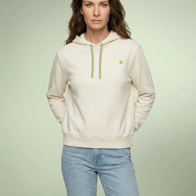 Lemahieu - Sweat à capuche - Ecru - Blanc - Femme