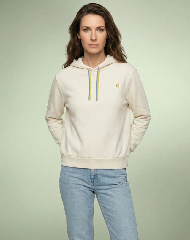 Lemahieu - Sweat à capuche - Ecru - Blanc - Femme