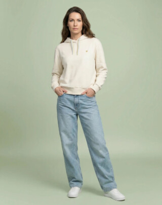 Maison Lemahieu - Sweat à capuche – Ecru – Blanc – Femme