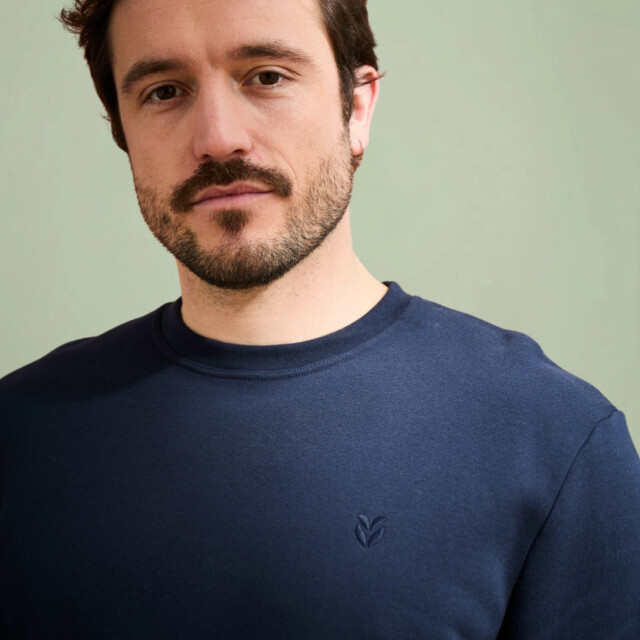 Lemahieu - Sweat en Coton BIO Molleton - Marine - Homme