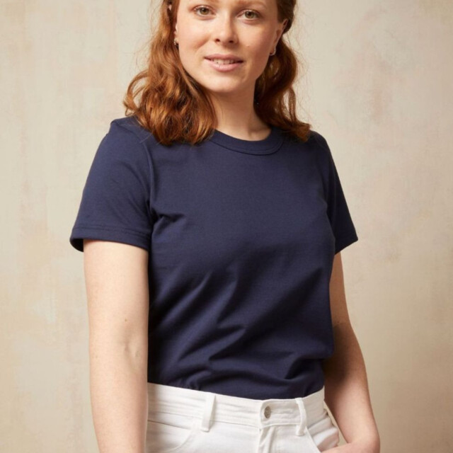 Lemahieu - T-shirt en Coton BIO - Bleu Minuit - Femme - Femme