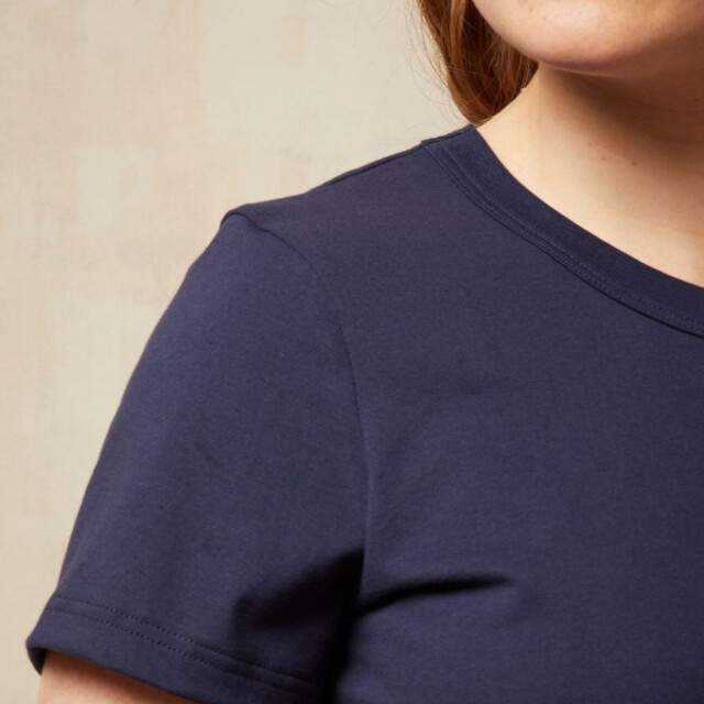 Lemahieu - T-shirt en Coton BIO - Bleu Minuit - Femme - Femme