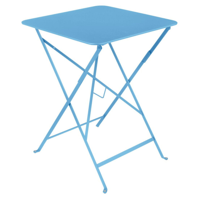 FERMOB - Table à manger FERMOB Bistro 57x57cm en métal - 25 coloris