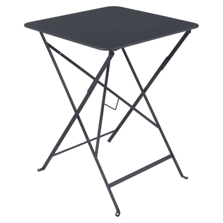 FERMOB - Table à manger FERMOB Bistro 57x57cm en métal - 25 coloris