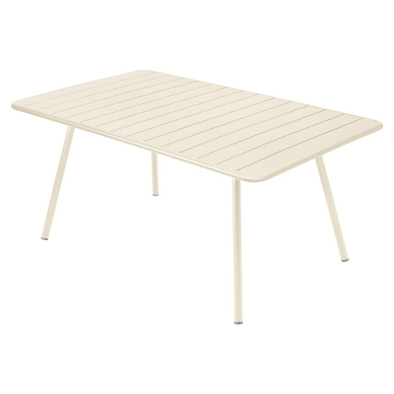 FERMOB - Table à manger FERMOB Luxembourg 165x100cm en métal - 26 coloris