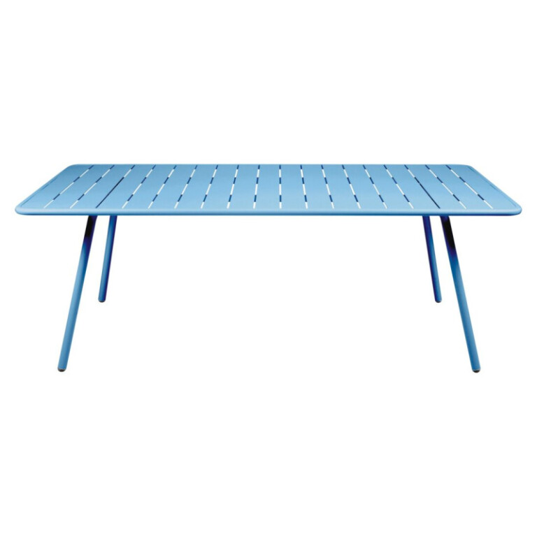 FERMOB - Table à manger FERMOB Luxembourg 207x100cm en métal - 26 coloris