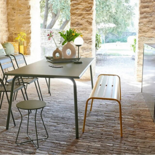 Fermob - Table à manger FERMOB Monceau 194x94cm en métal – 13 coloris