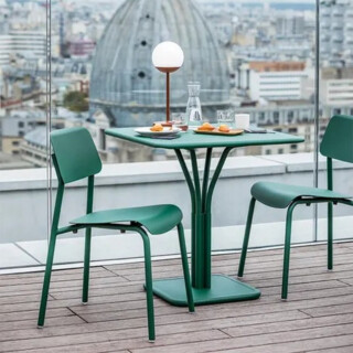 Fermob - Table à manger guéridon FERMOB Luxembourg 71x71cm en métal – 26 coloris