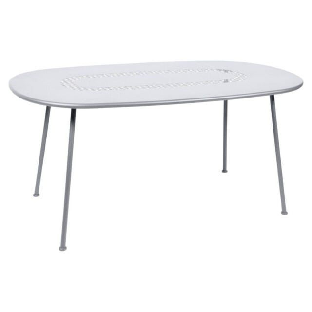 FERMOB - Table à manger ovale FERMOB Lorette 160x90cm en métal - 26 coloris