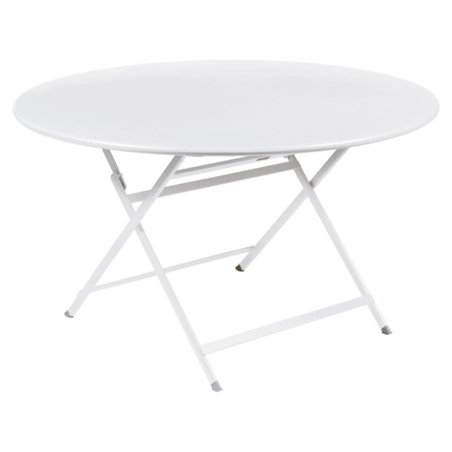 FERMOB - Table à manger ronde FERMOB Caractère 128cm en métal - 26 coloris