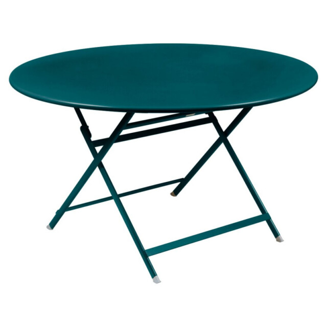 FERMOB - Table à manger ronde FERMOB Caractère 128cm en métal - 26 coloris