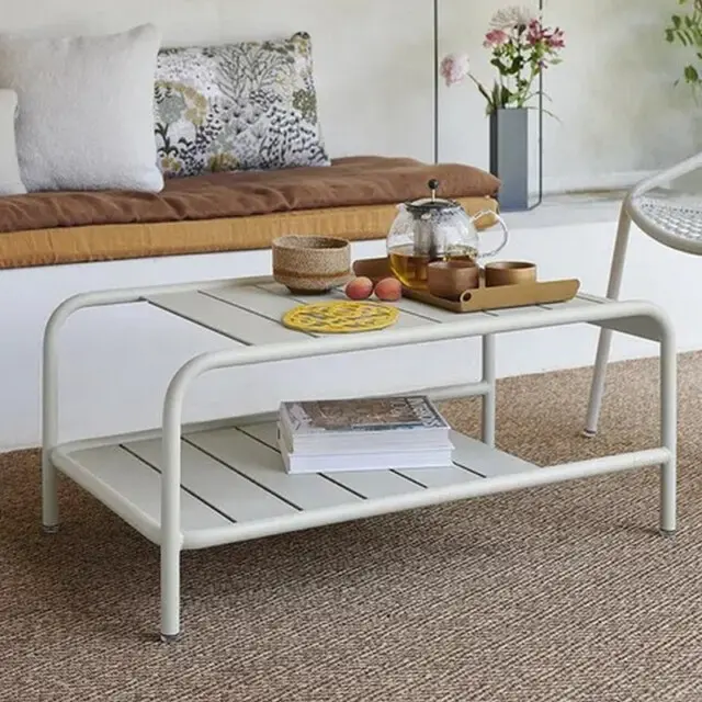 Fermob - Table basse FERMOB Luxembourg 90x55cm en métal – 26 coloris