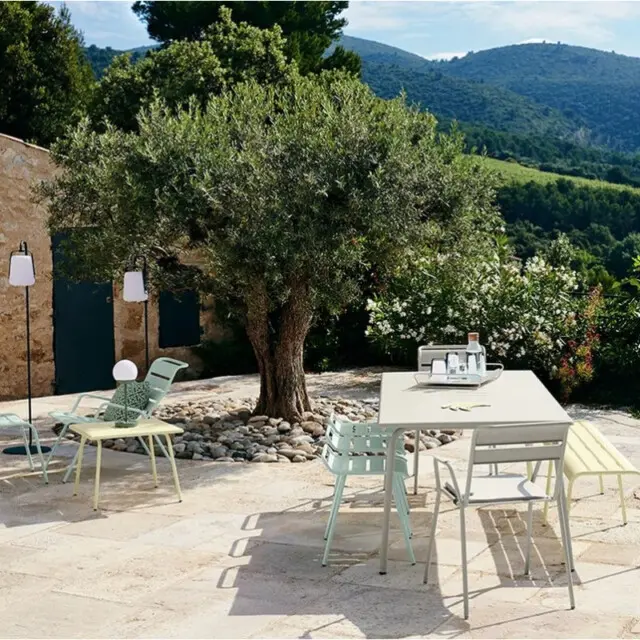 Fermob - Table basse FERMOB Monceau 92x57cm en métal – 13 coloris