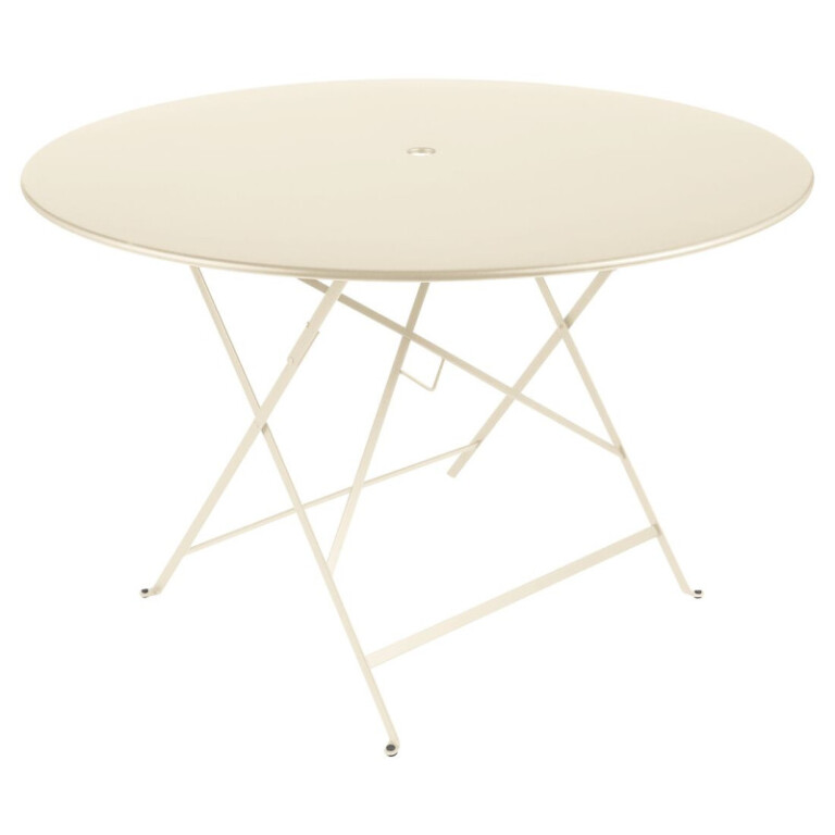 FERMOB - Table ronde FERMOB Bistro 117cm en métal - 25 coloris