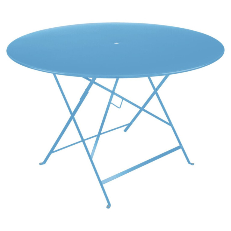 FERMOB - Table ronde FERMOB Bistro 117cm en métal - 25 coloris
