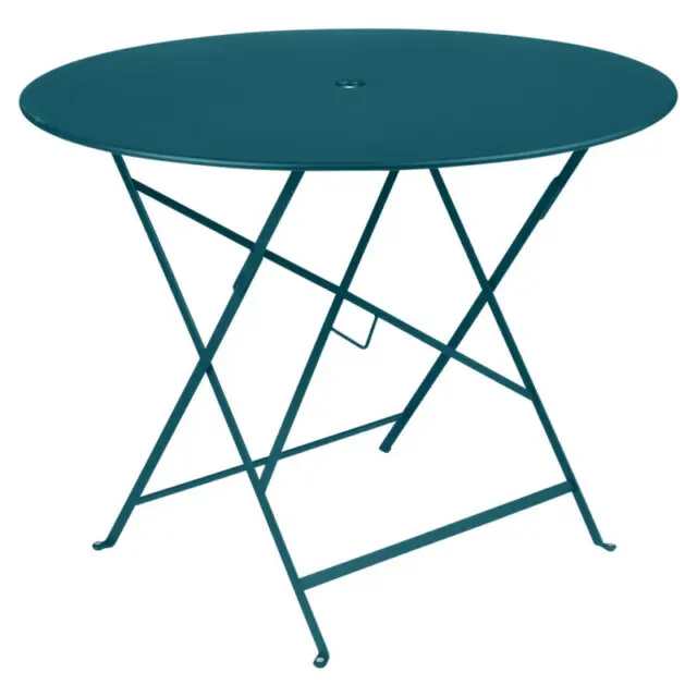 Table ronde FERMOB Bistro 96cm en métal – 26 coloris par la marque Fermob Fermob - Table ronde FERMOB Bistro 96cm en métal – 26 coloris