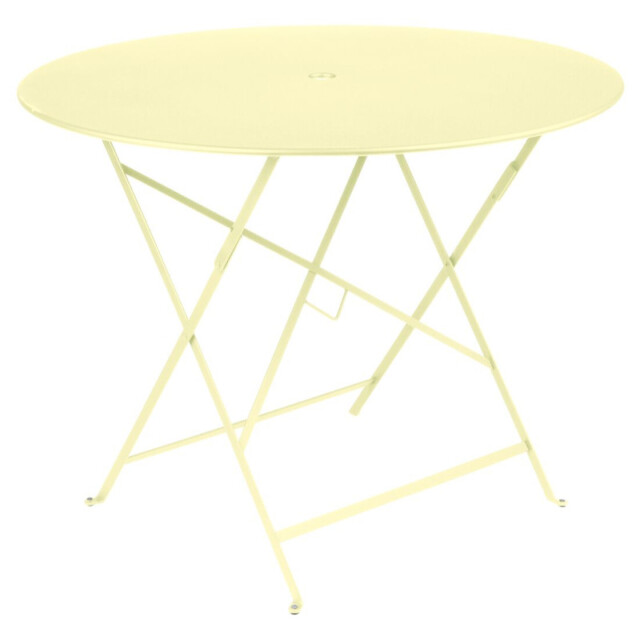 FERMOB - Table ronde FERMOB Bistro 96cm en métal - 26 coloris