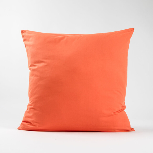 Dejorine - Taies d'oreiller X2 en Coton - Orange