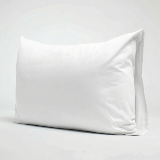 Dejorine - Taies d'oreiller X2 en Satin de coton - Blanc