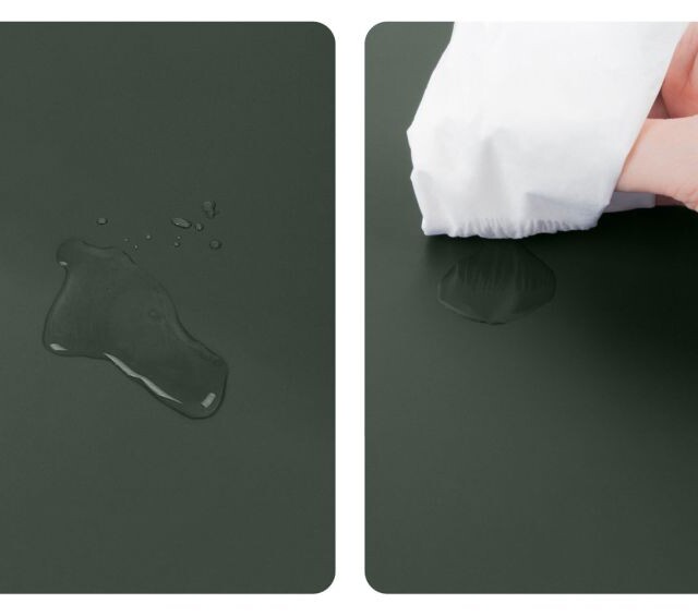 Lavoisier Maroquinier - Tapis de souris à rebord en cuir vert - TS600