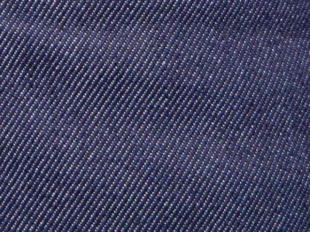 1083 - TISSU JEANS AU METRE super stretch coton bio superdenim flex indigo brut