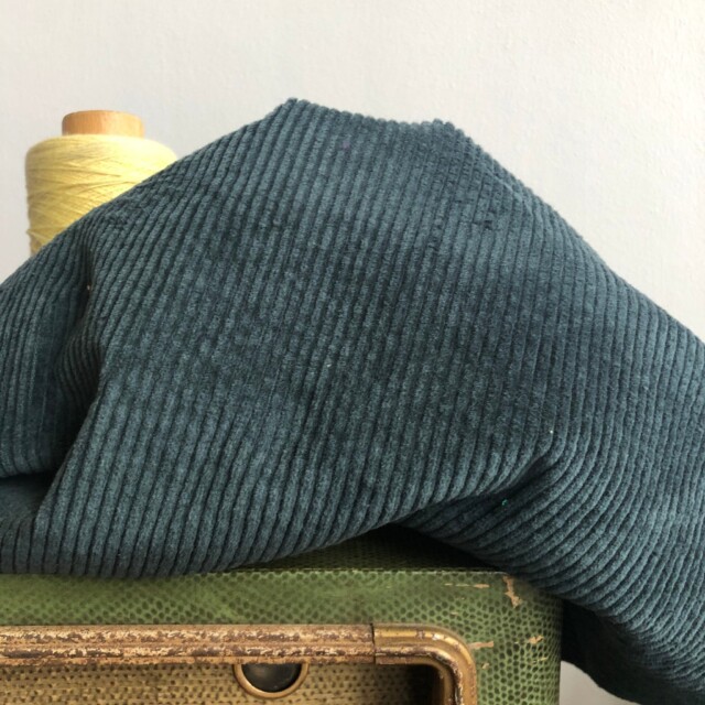 Quintessence - Veste Annie - Velours côtelé canard