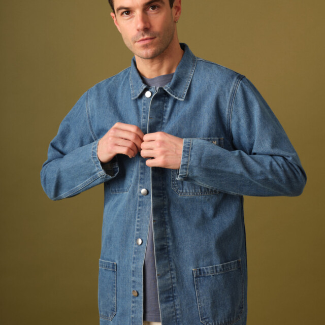 Montlimart - VESTE ATELIER DENIM DELAVE