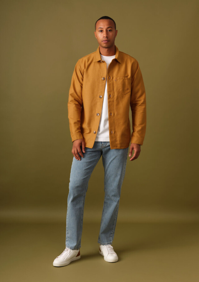 Montlimart - VESTE TRADITION MOUTARDE