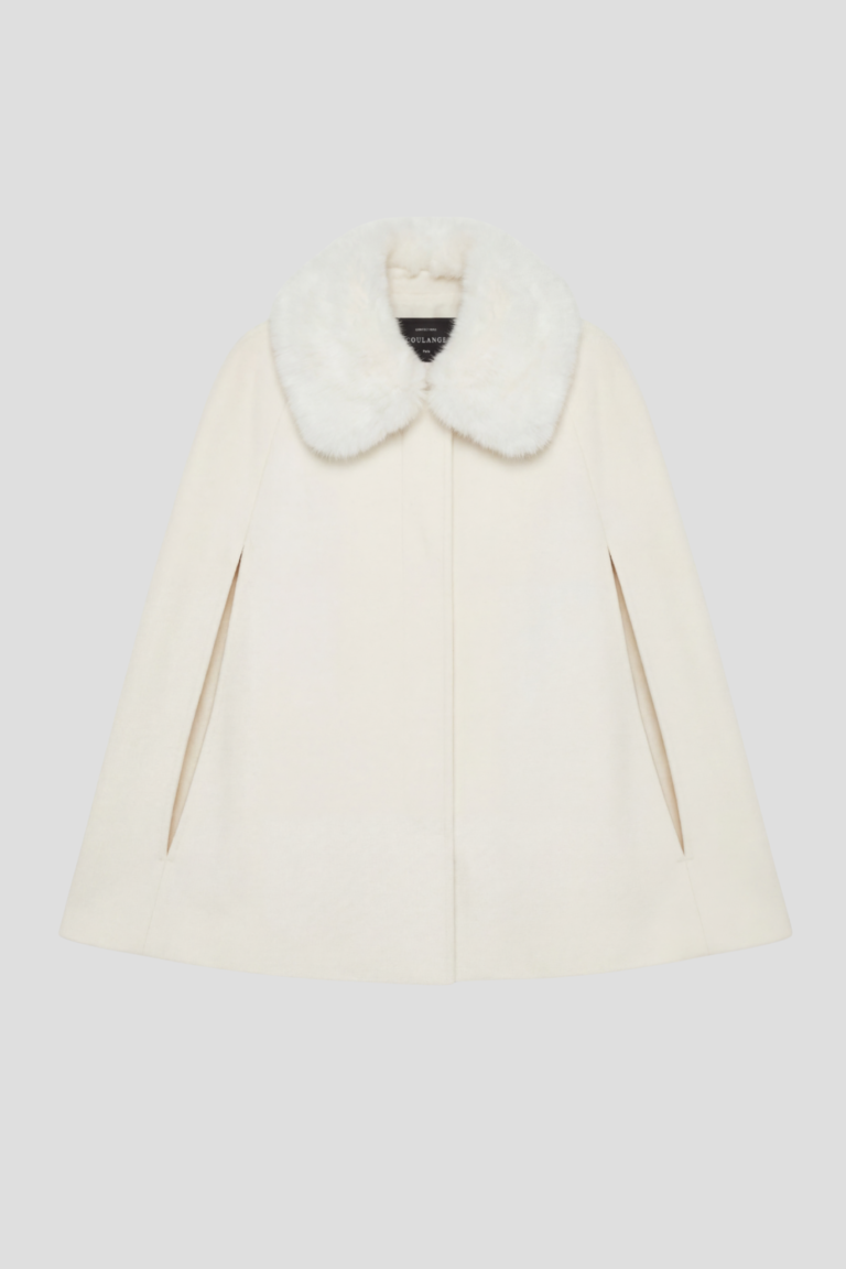 Confections Coulange - Manteau Cape cachemire U32 - 46