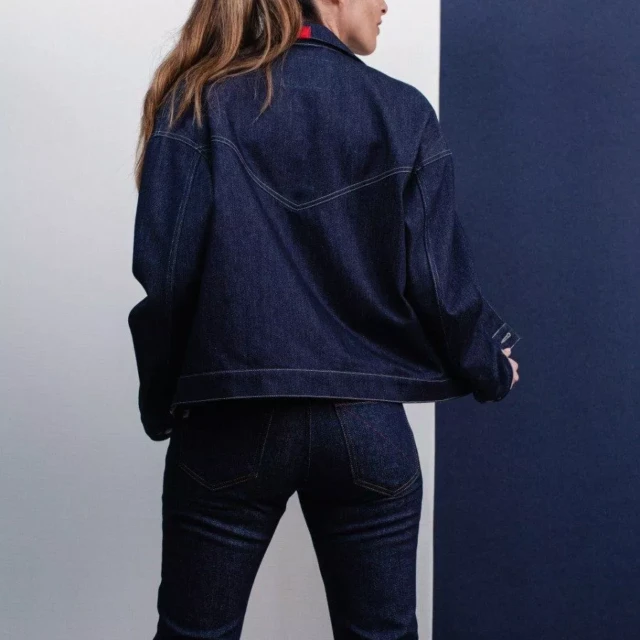 1083 - JEANS BOOTCUT 202N EVASE coton bio superdenim flex indigo brut