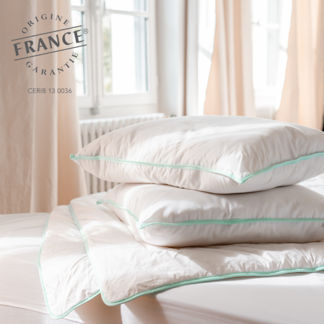 Loulenn - Malo - Oreiller naturel en laine française (Précommande)