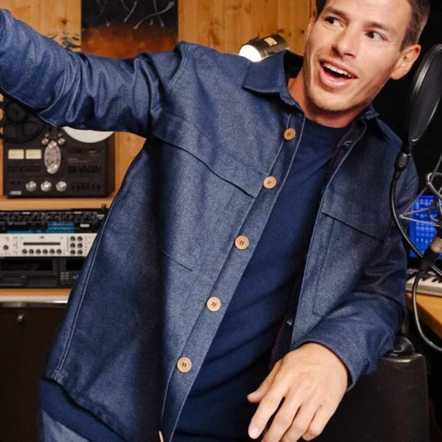 1083 - SURCHEMISE 721 DENIMORIGINAL coton bio bleu