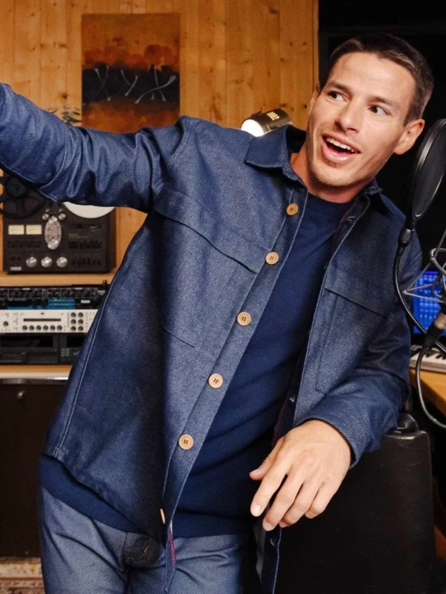 1083 - SURCHEMISE 721 DENIMORIGINAL coton bio bleu