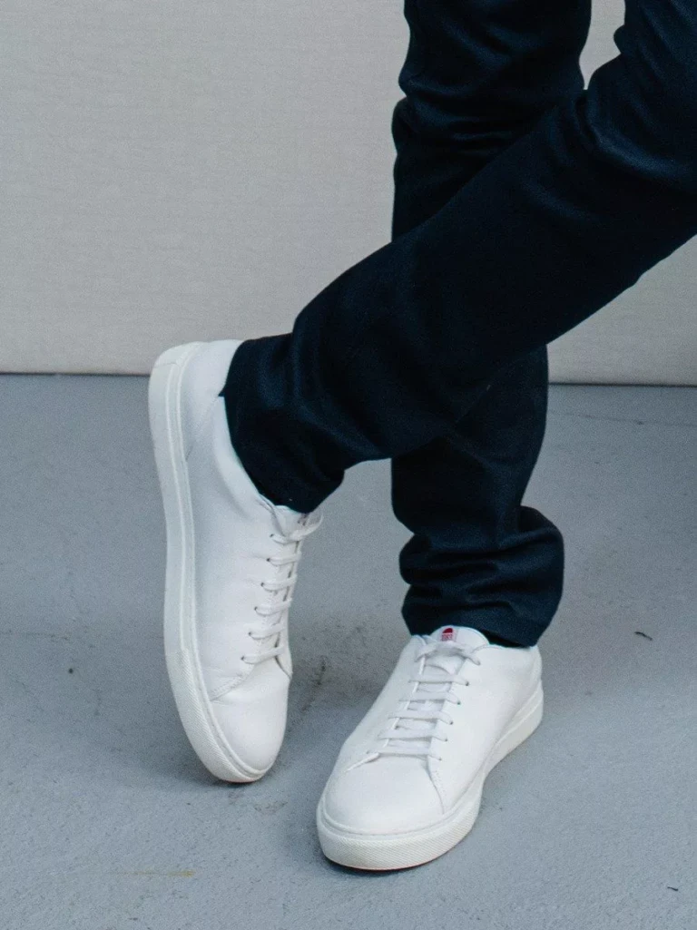 1083 - SNEAKERS 912 cuir denim bleu Unisexe