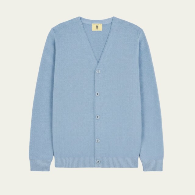 Nitto Knitwear - Cardigan Agop - Light Indigo