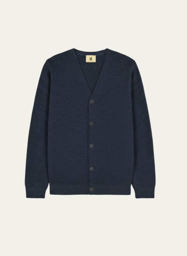 Nitto Knitwear - Cardigan Agop - Marine