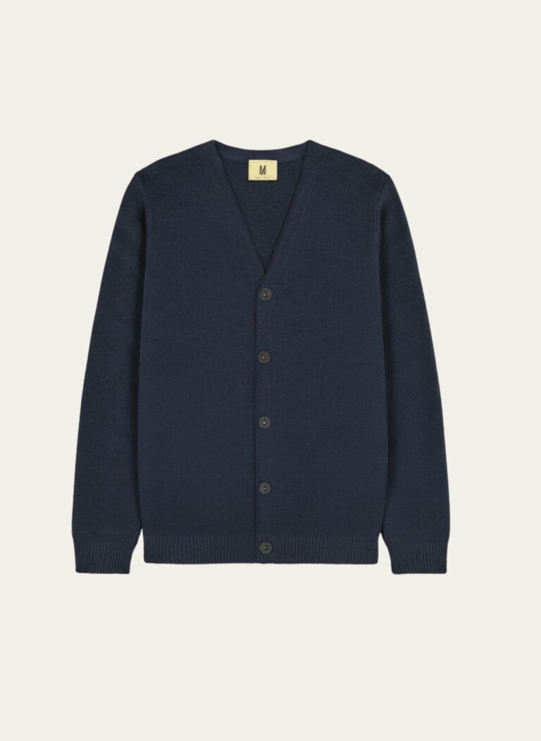 Nitto Knitwear - Cardigan Agop - Marine – M