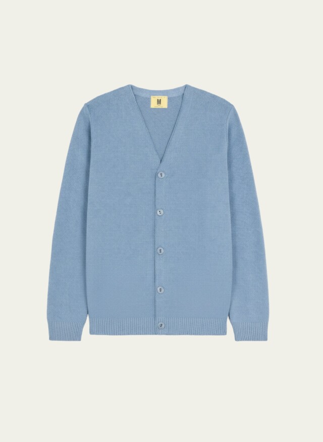 Nitto Knitwear - Cardigan Agop - Medium Indigo