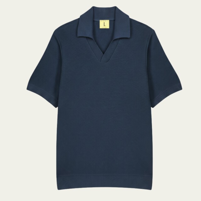 Nitto Knitwear - Agop Polo - Marine