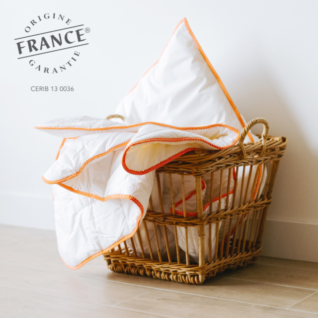 Loulenn - MALO ENFANT - Oreiller naturel en laine française