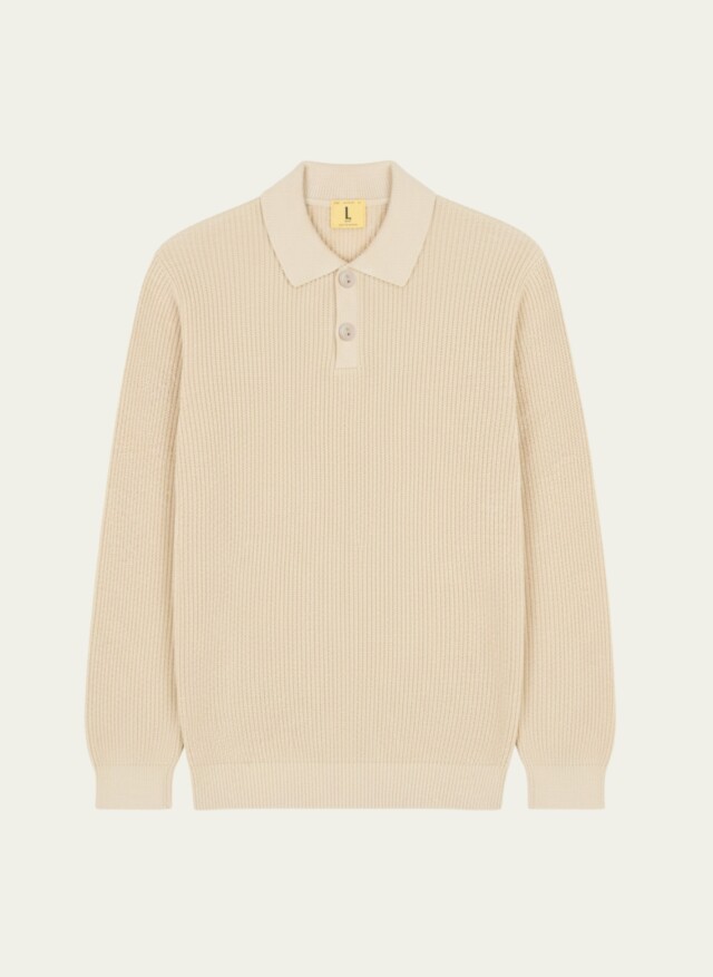 Nitto Knitwear - Djivan Polo - Naturel