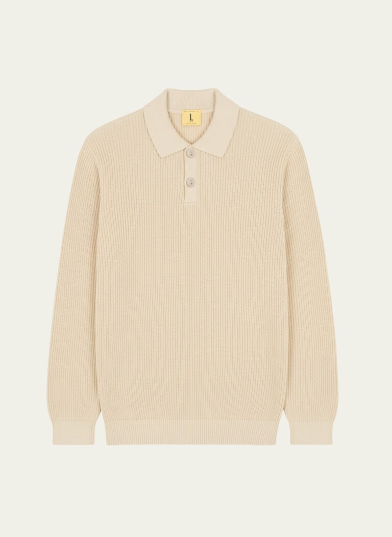 Nitto Knitwear - Djivan Polo - Naturel – XL