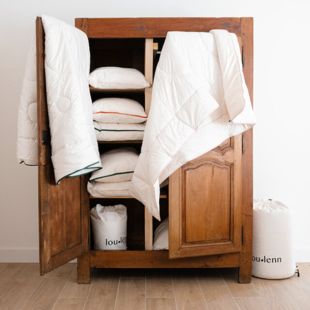 Loulenn - Malo - Oreiller naturel en laine française (Précommande)