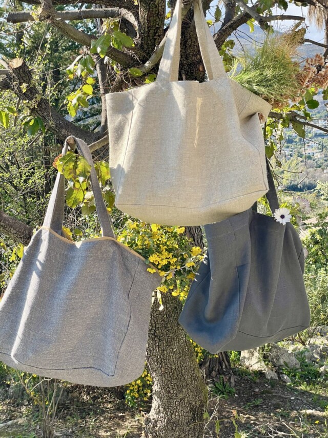 Laurence Carroy - Sac cabas en lin Léonie
