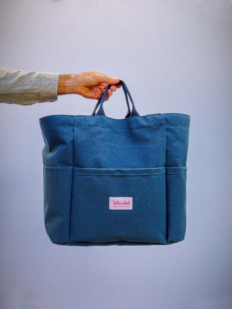 Atelier Velocidade - Cabas XXL – Marine