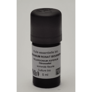 VHYG - Huile Essentielle Géranium Rosat Grand Cru  Régénérante et Équilibrante
